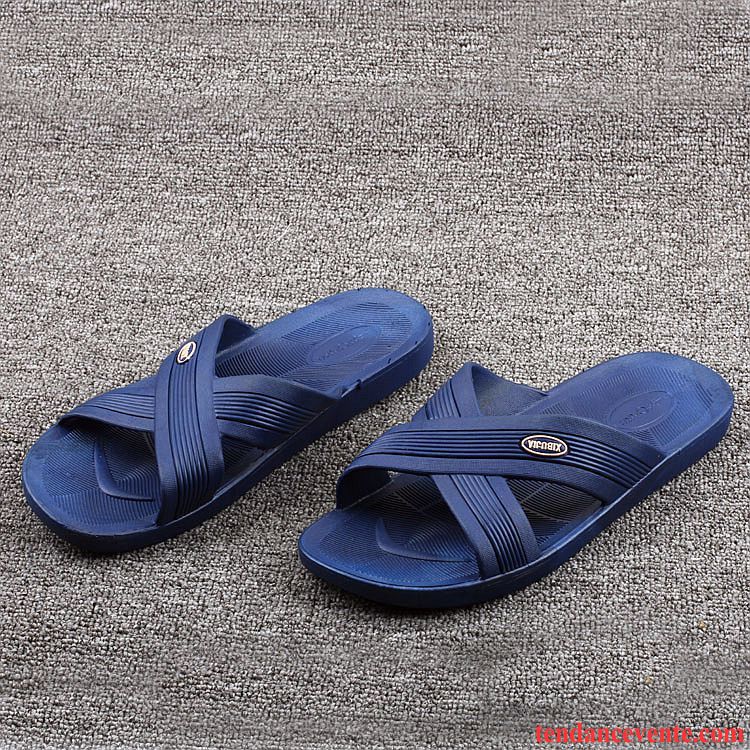 Printemps Pantoufles Homme Homme Plage Taillissime Antidérapant Chaussons Noir Été Bleu Semelle Doux Livraison Gratuite Lawngreen