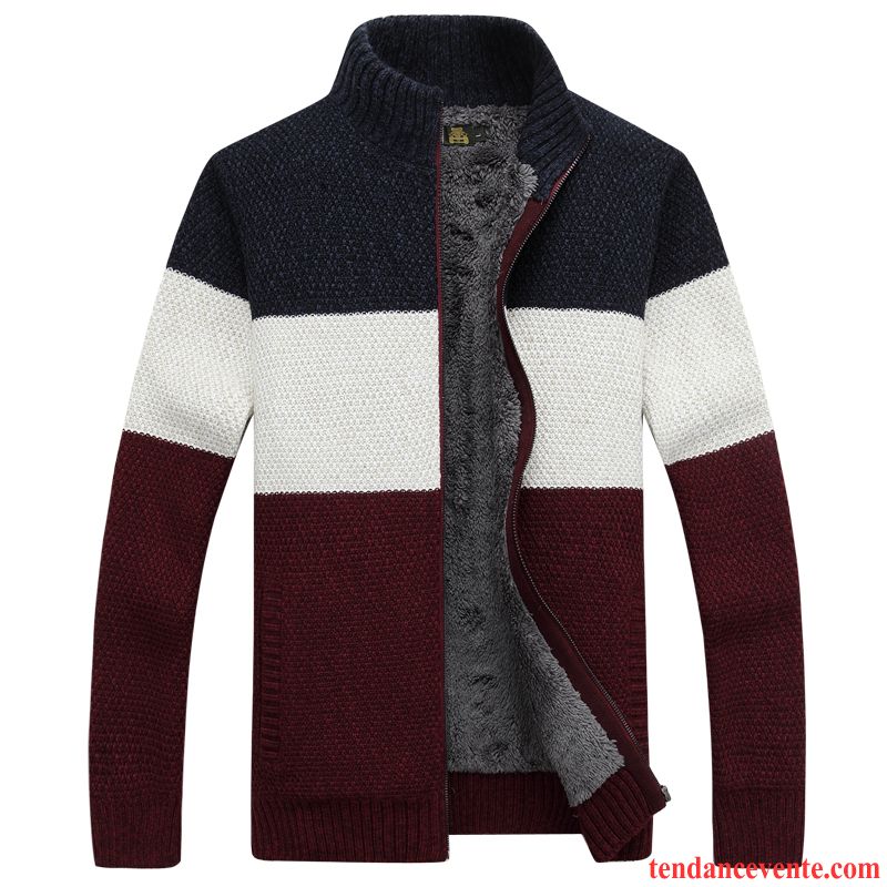 Pull Classe Homme Homme Pardessus Cardigan Taillissime Renforcé Tricots En Maille Hiver Pull Lavande