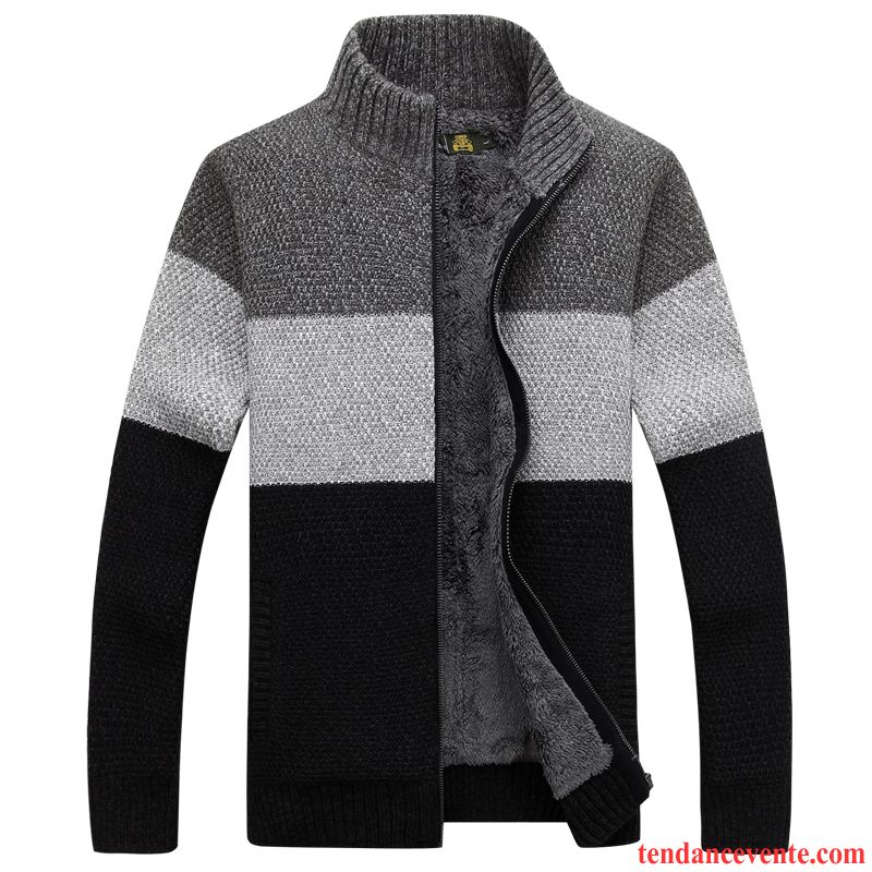 Pull Classe Homme Homme Pardessus Cardigan Taillissime Renforcé Tricots En Maille Hiver Pull Lavande