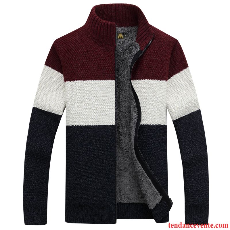 Pull Classe Homme Homme Pardessus Cardigan Taillissime Renforcé Tricots En Maille Hiver Pull Lavande