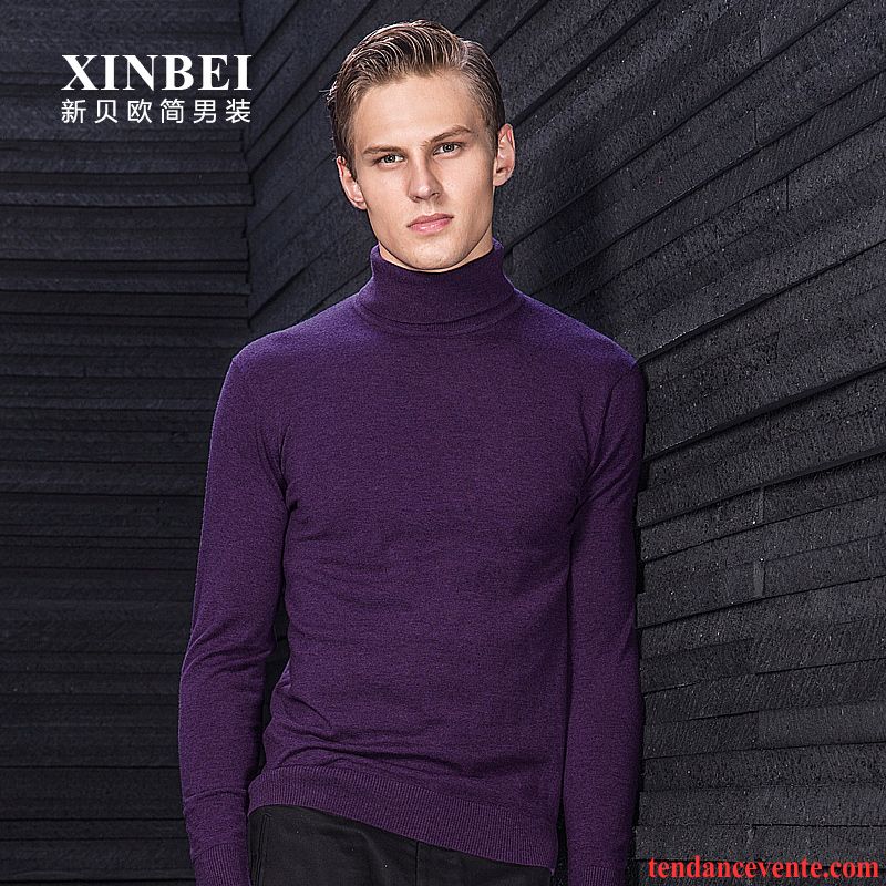 Pull Noir Col V Homme Taillissime Tricots En Maille Tendance Renforcé Haut Court Vêtements D'hiver Chemise En Bas Pull Homme Pérou