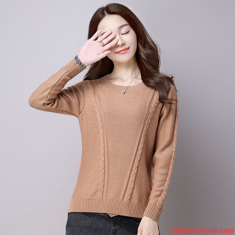 Pull Sans Manche Femme Col V Pull Femme Court Dame Mince Pullovers Tous Les Assortis Hiver L'automne Slim Taillissime Renforcé