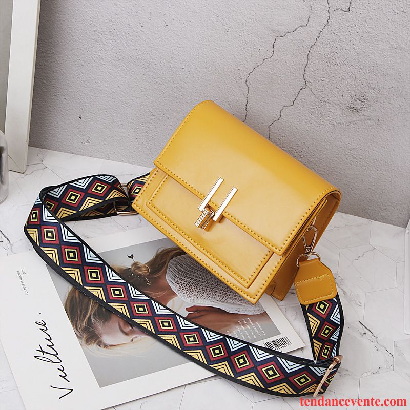 Sac À Bandoulière Femme Petit Le Nouveau Sacs À Bandoulière Tendance Sac De Messager Jaune