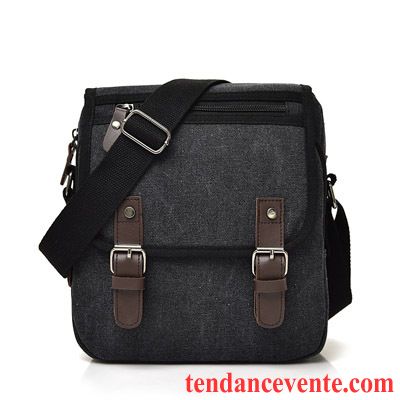 Sac À Bandoulière Homme Loisir Tendance Mode Sac De Messager Toile Sacs À Bandoulière