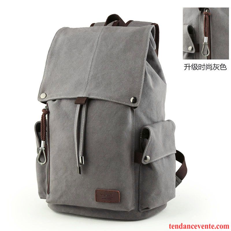 Sac À Dos Homme Jeunesse Sac D'ordinateur Portable Classique Tendance Étudiant Voyage