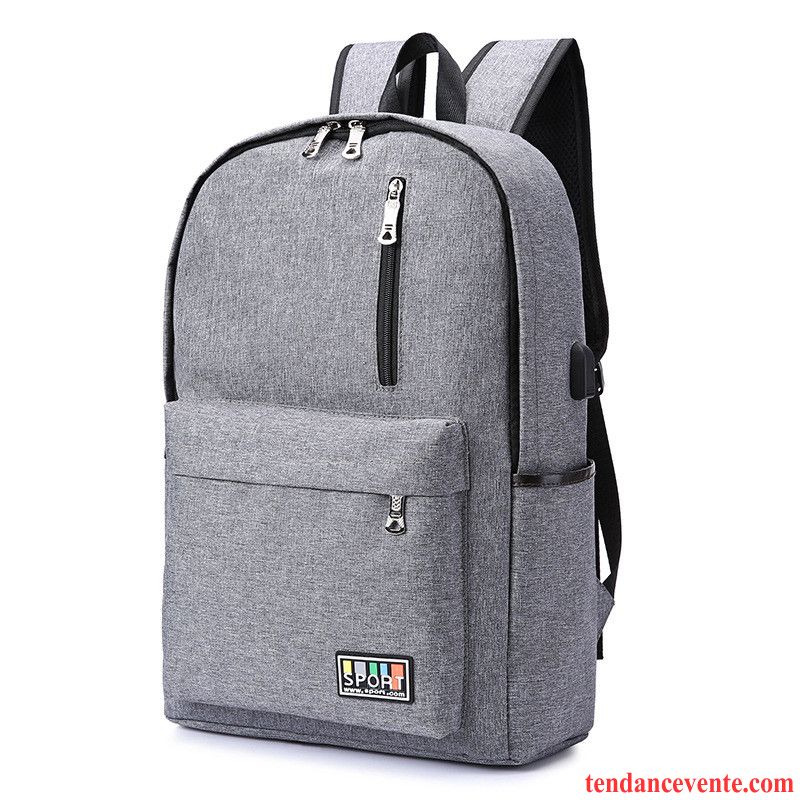 Sac À Dos Homme Sport Entreprise Banlieue Lumière Sac D'ordinateur Portable Voyage Bleu