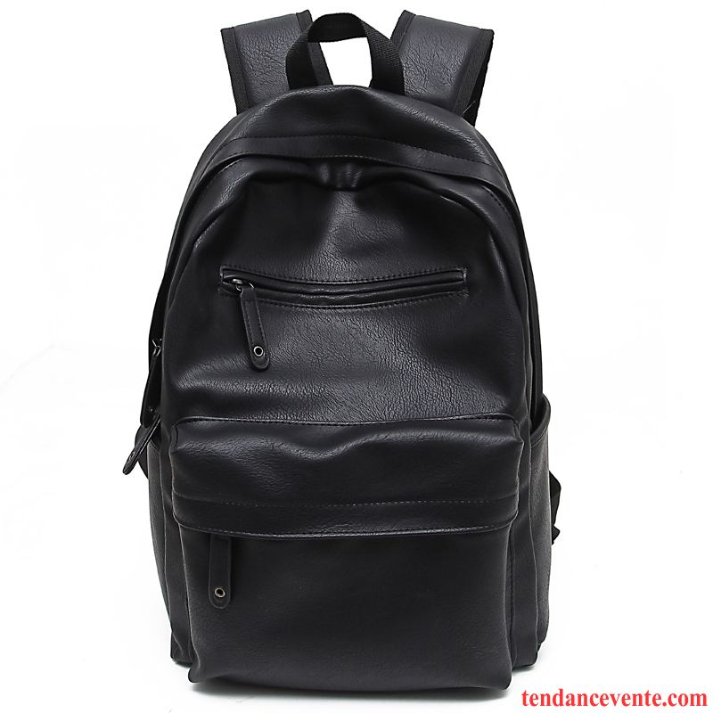 Sac À Dos Homme Voyage Sport Britanique Simple Cartable Vent De L'université Brun Clair