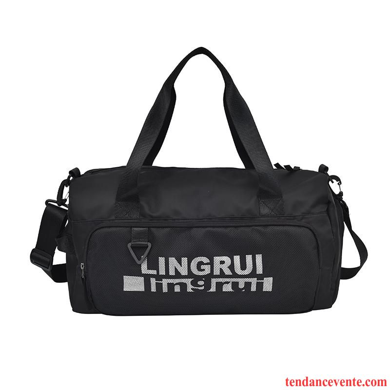 Sac À Dos Randonnée Femme Aptitude Nager Bagage Portable Sac De Sport Tendance Noir Rouge