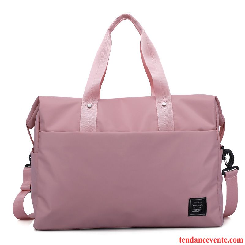 Sac À Dos Randonnée Femme Bagage Homme Voyage Grande Capacité Aptitude Étanche Rouge Rose