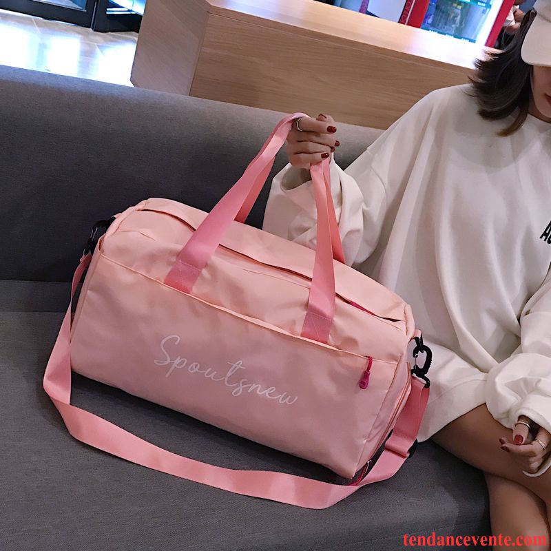 Sac À Dos Randonnée Femme Lumière Aptitude Bagage Voyage Grande Capacité Tendance Rose