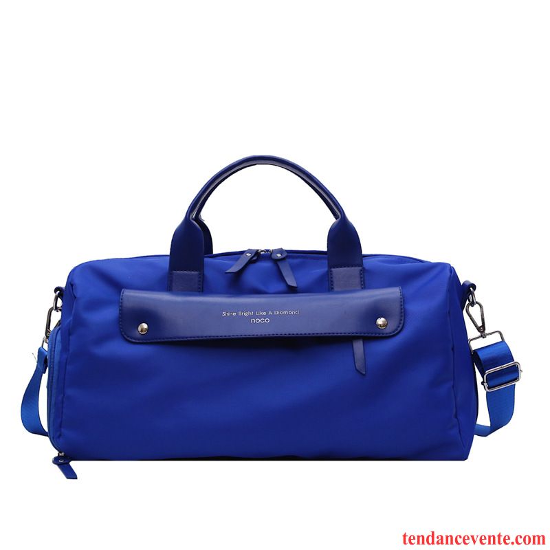 Sac À Dos Randonnée Femme Sport Lumière Aptitude Tourisme Voyage Court Bleu