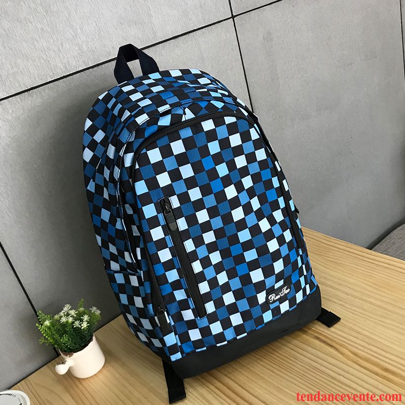 Sac À Dos Randonnée Femme Étudiant Campus Cartable Homme Voyage Université Rose