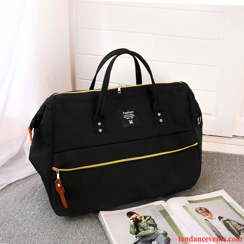 Sac À Dos Randonnée Homme Bagage Grande Capacité Voyage Le Nouveau Femme Court Noir