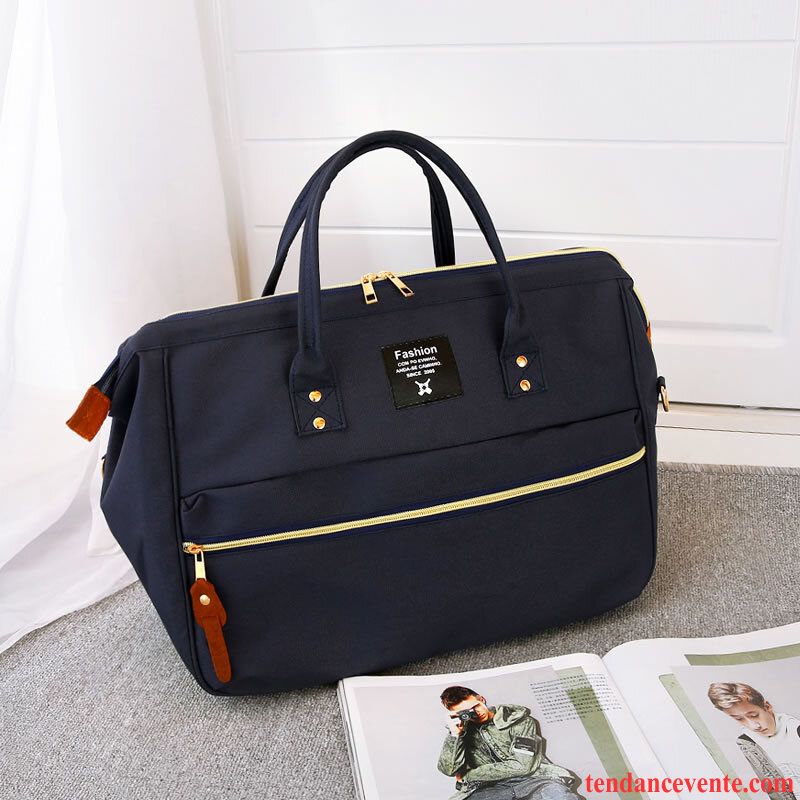 Sac À Dos Randonnée Homme Bagage Grande Capacité Voyage Le Nouveau Femme Court Noir