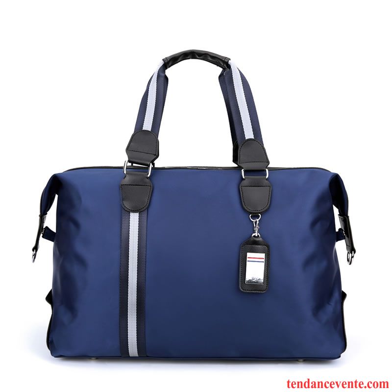 Sac À Dos Randonnée Homme Entreprise Court Voyage Bagage Grande Capacité Portable Bleu