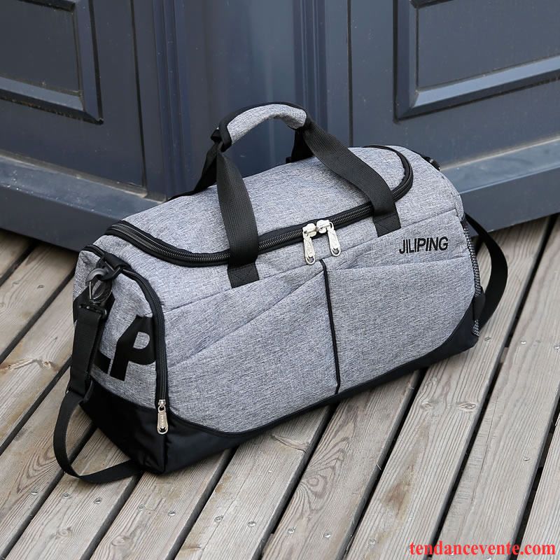 Sac À Dos Randonnée Homme Tourisme Voyage Portable Sport Court Bagage Gris