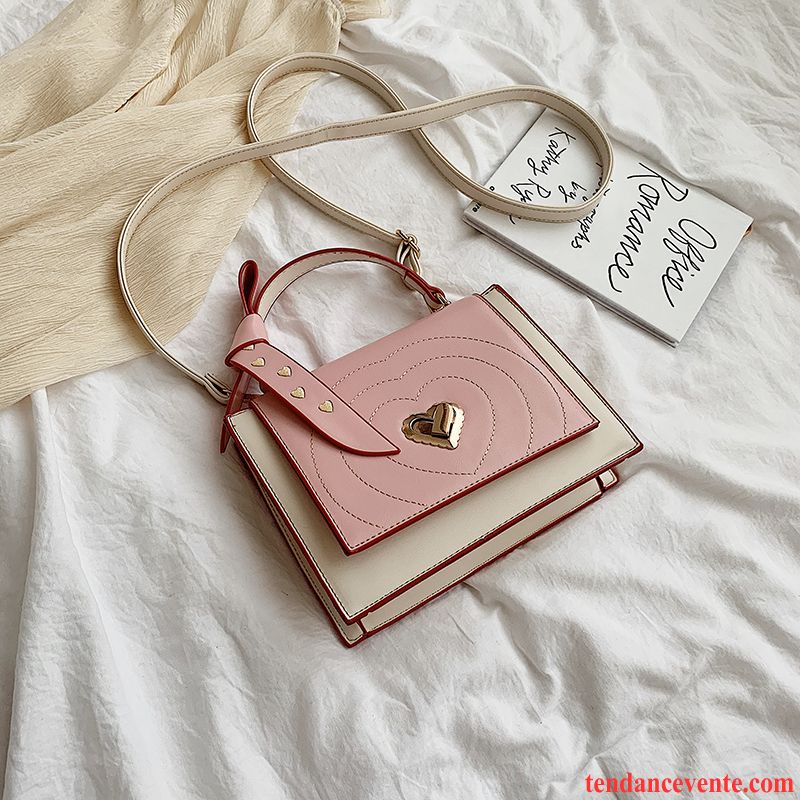 Sac À Main Femme Amour Mode Ultra Nouveau All-match Le Nouveau Rose