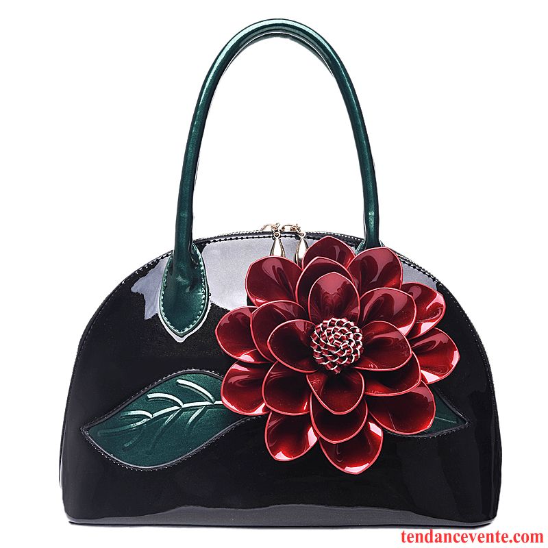 Sac À Main Femme Petit Fleurs Doux Le Nouveau Paquet Shell Mode Bleu