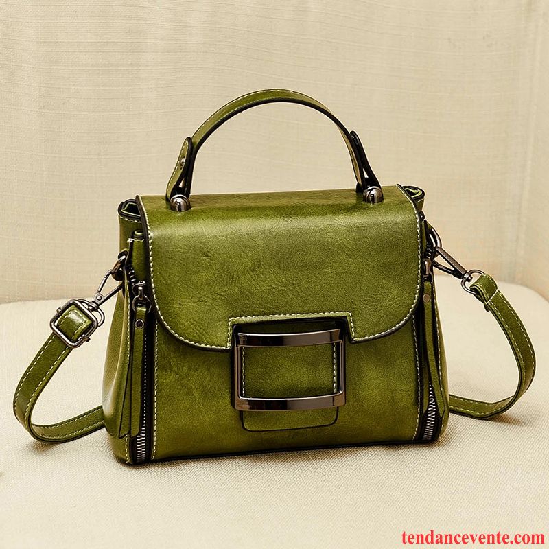 Sac À Main Femme Sac De Messager Personnalité All-match Mode Ultra Le Nouveau Vert