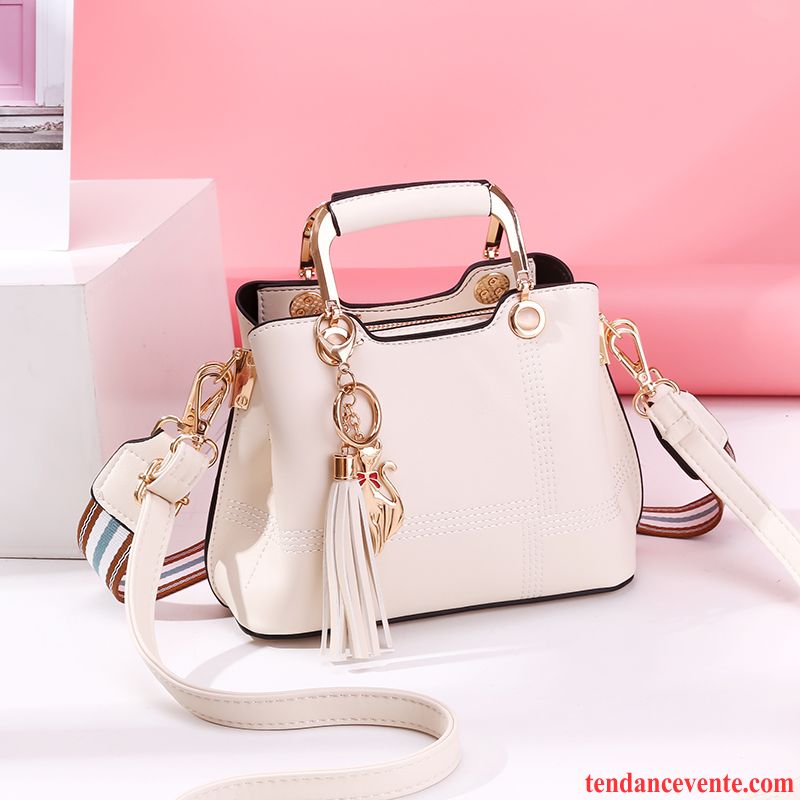 Sac À Main Femme Sac De Messager Tendance Petit Mode Le Nouveau All-match Rose