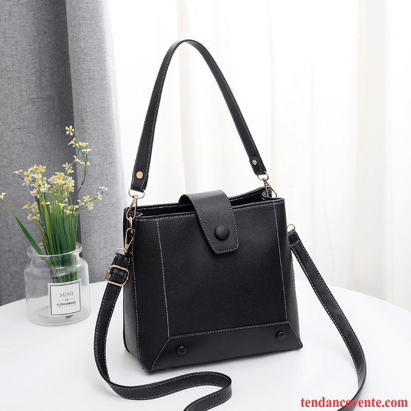 Sac À Main Femme Simple Petit Tendance Portable Été Nouveau Brun