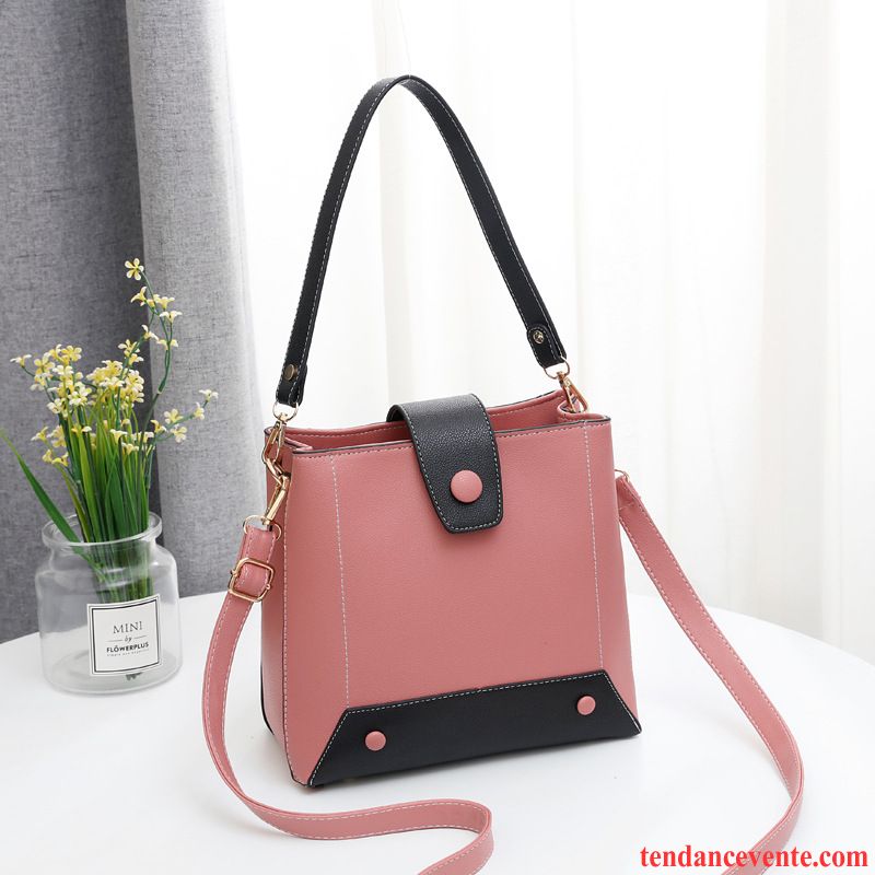 Sac À Main Femme Simple Petit Tendance Portable Été Nouveau Brun