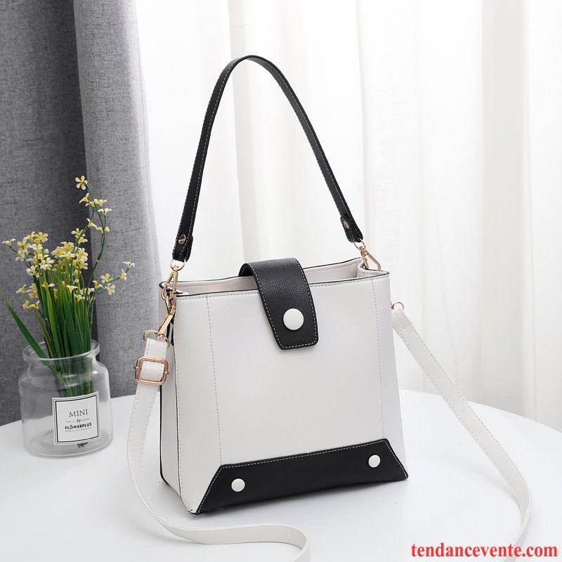 Sac À Main Femme Simple Petit Tendance Portable Été Nouveau Brun