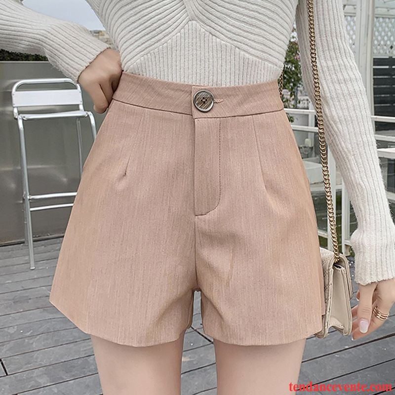 Shorts Femme Outwear L'automne Décontractée Mode Tous Les Assortis Shorti Rose