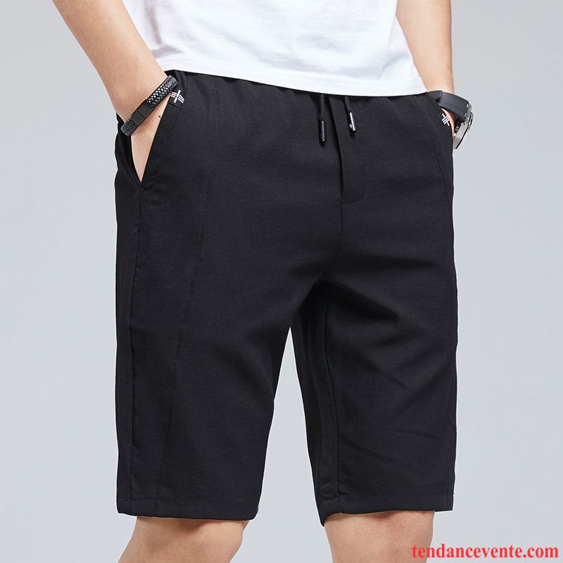 Shorts Homme Légère Élastique Outwear Été Sport Tendance Gris