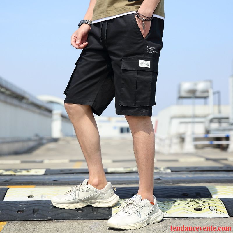 Shorts Homme Plage Pantalon Décontractée Tendance Baggy Shorti Vert