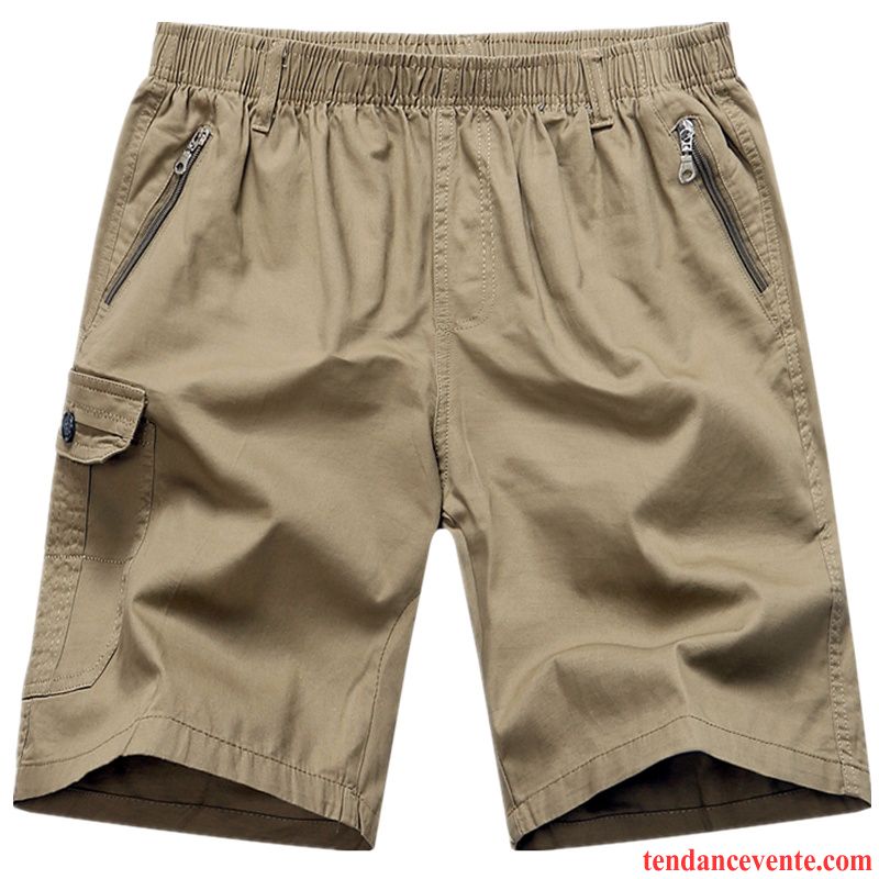 Shorts Homme Shorti Baggy Été Outwear Décontractée Vert