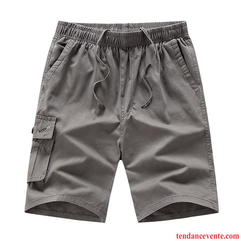 Shorts Homme Shorti Baggy Été Outwear Décontractée Vert