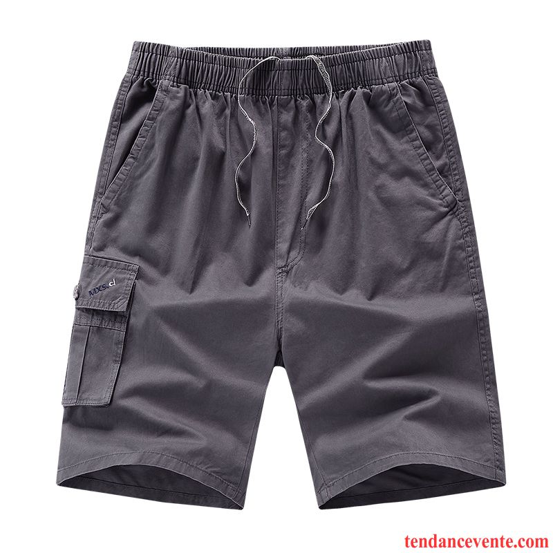 Shorts Homme Shorti Baggy Été Outwear Décontractée Vert