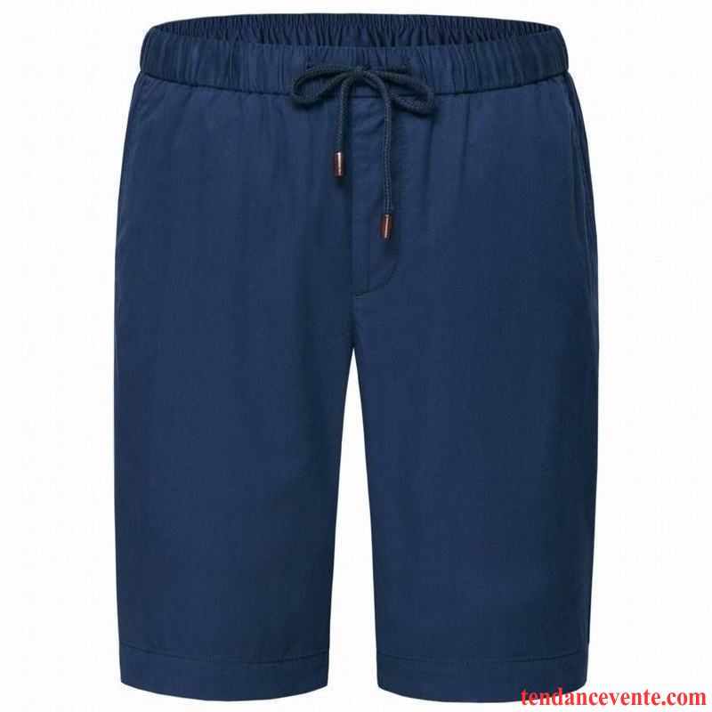 Shorts Homme Tendance Décontractée Étudiant Shorti Été Jambe Droite Rouge