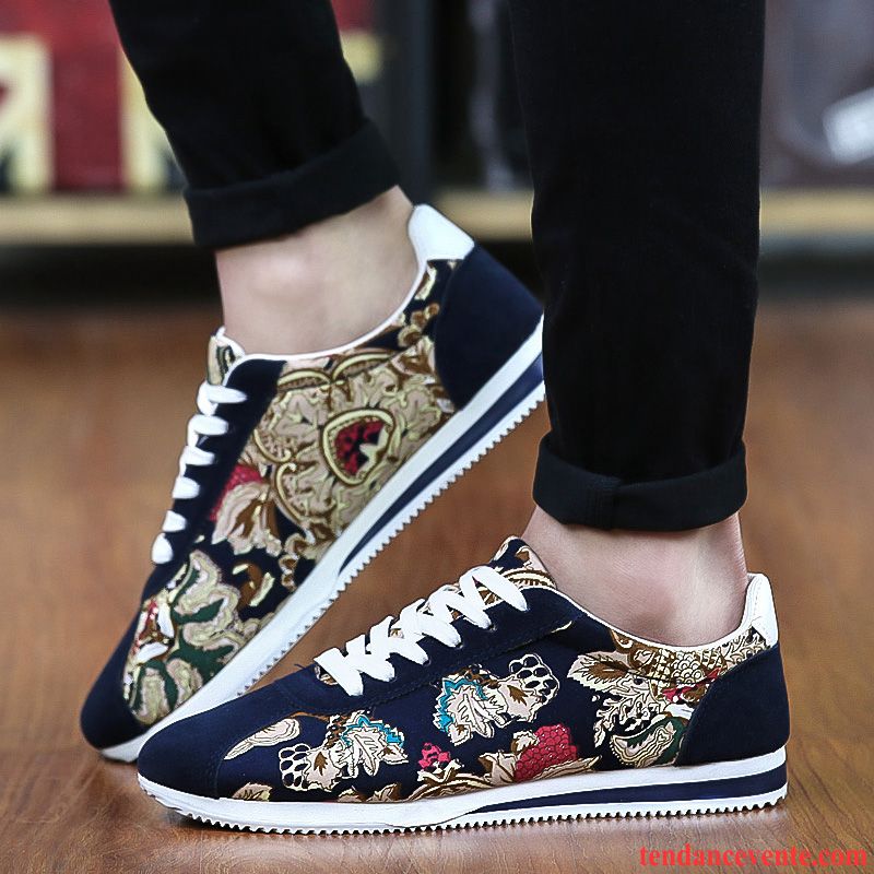 Site De Chaussure En Ligne Décontractée Tendance Adolescent Blanc Homme Sport Printemps Blé