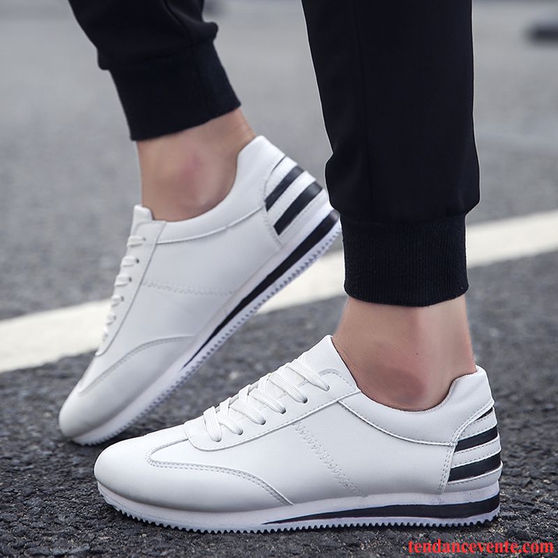 Site De Chaussure En Ligne Décontractée Tendance Adolescent Blanc Homme Sport Printemps Blé