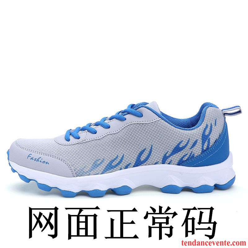 Soldes Chaussures De Running Sport Léger Fantaisie Étudiant Cushioning Femme Homme Printemps Chaussures De Course Brun