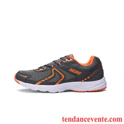 Soldes Homme Running Baskets Chaussures De Course Décontractée Ultra Homme Respirant L'automne Sport Net Été Pierre Pas Cher