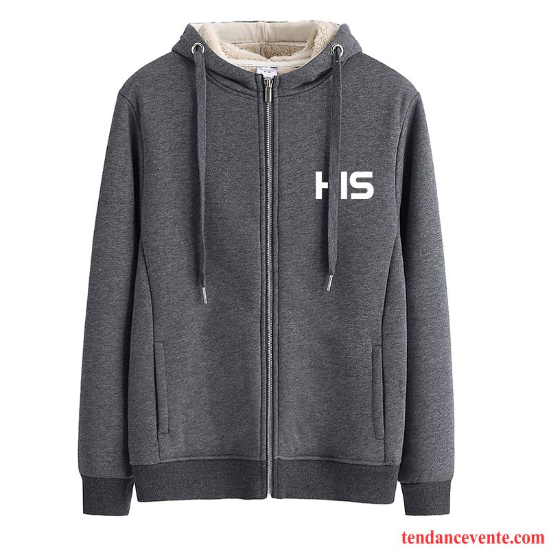 Sweat À Capuche Femme Baggy Renforcé Cardigan Pardessus Hoodies Une Veste Noir