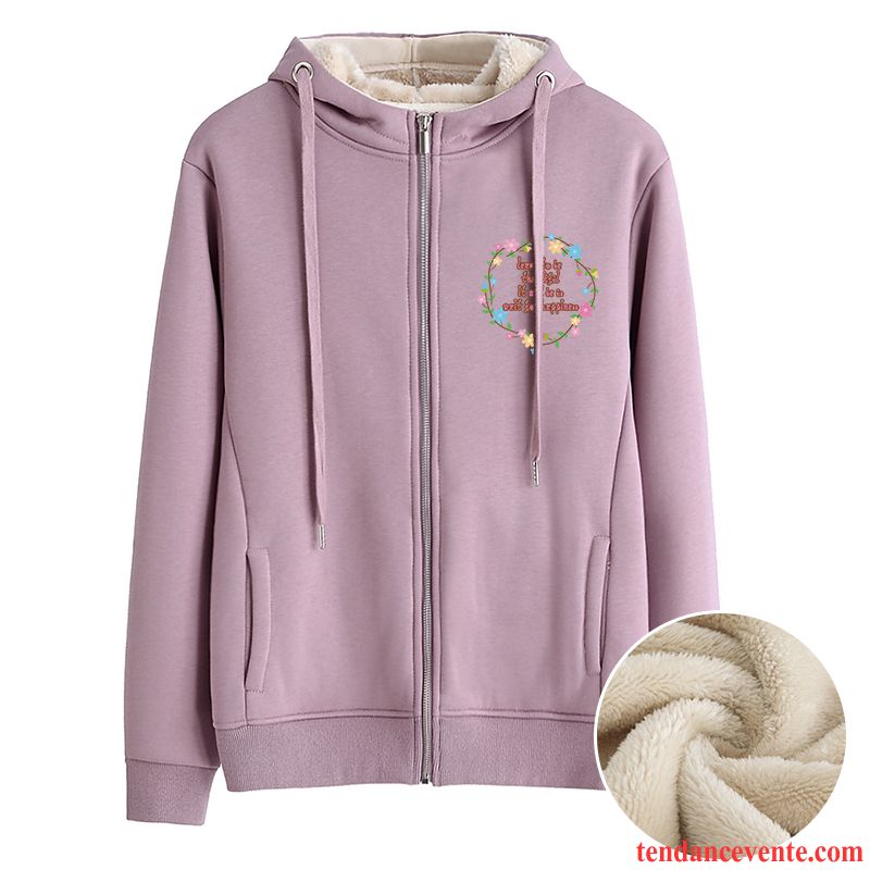 Sweat À Capuche Femme Baggy Renforcé Cardigan Pardessus Hoodies Une Veste Noir