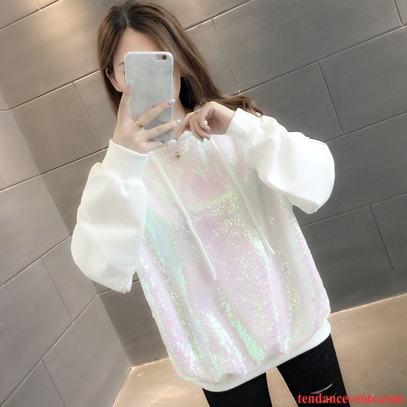 Sweat À Capuche Femme L'automne Baggy Ultra Une Veste Printemps Pardessus Rouge