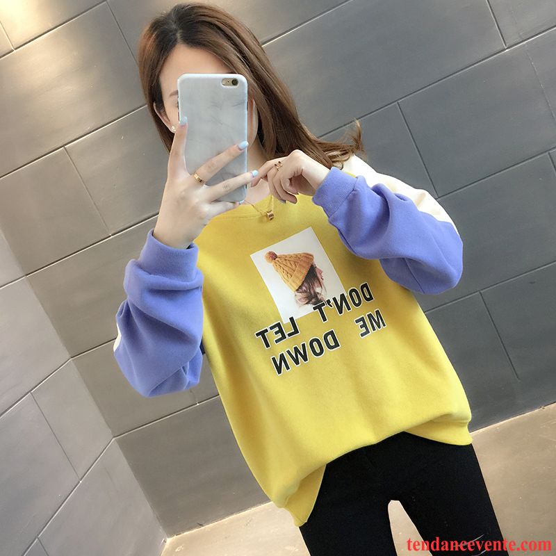 Sweat À Capuche Femme Légère Une Veste Printemps Tous Les Assortis Baggy Hoodies