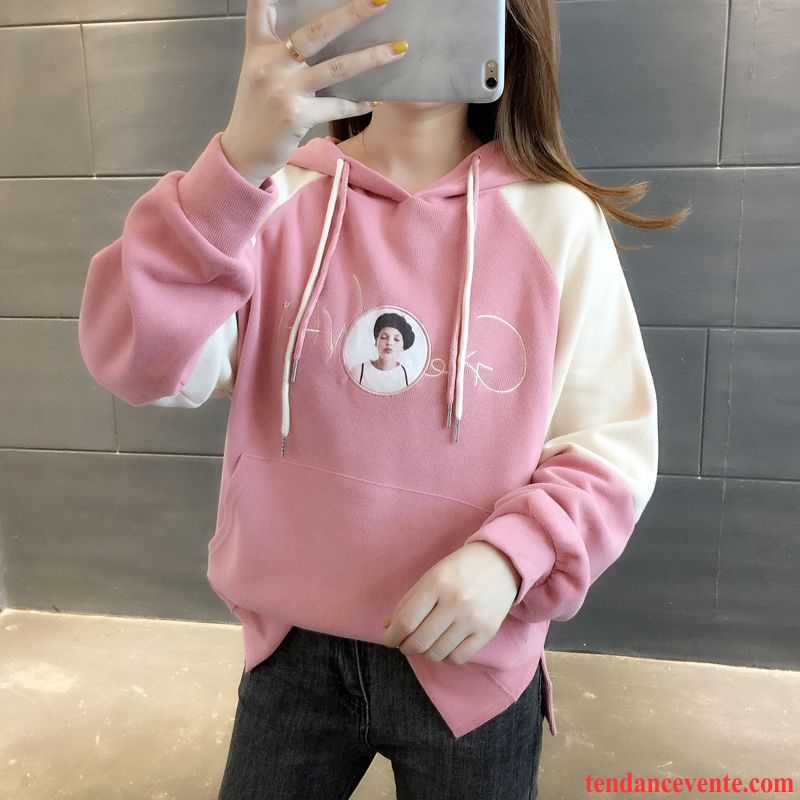 Sweat À Capuche Femme Pardessus Ultra Légère L'automne Printemps Hoodies Blanc