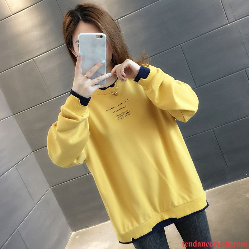 Sweat À Capuche Femme Une Veste Tous Les Assortis L'automne Tendance Baggy Hoodies