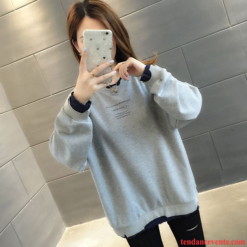 Sweat À Capuche Femme Une Veste Tous Les Assortis L'automne Tendance Baggy Hoodies