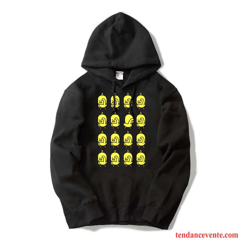 Sweat À Capuche Homme Femme Hoodies Tendance Blanc Rouge Jaune