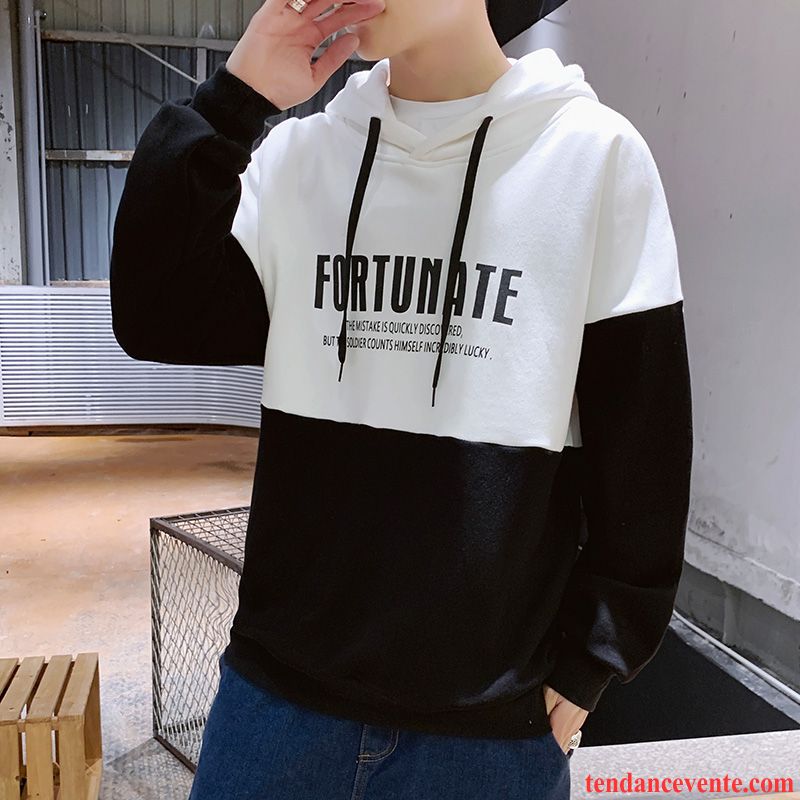 Sweat À Capuche Homme L'automne Hoodies Décontractée Longues Baggy Fantaisie Gris