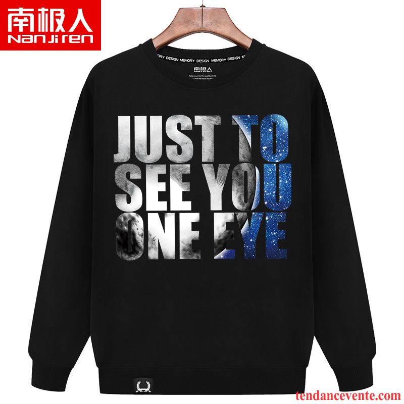 Sweatshirts À Carreaux Rouge Et Noir Noir Homme Longues Hoodies Col Rond Printemps L'automne Légère Pullovers Baggy Tendance Pure Pardessus Pas Cher