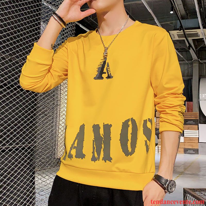 T-shirts Homme Hoodies L'automne Une Veste Printemps Baggy Tendance Bleu