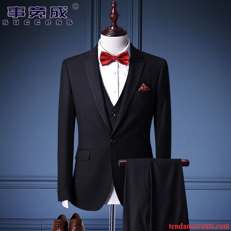 Tenue De Mariage Homme Pas Cher Professionnel Ensemble Homme De Travail Slim Mariage Costume Bisque